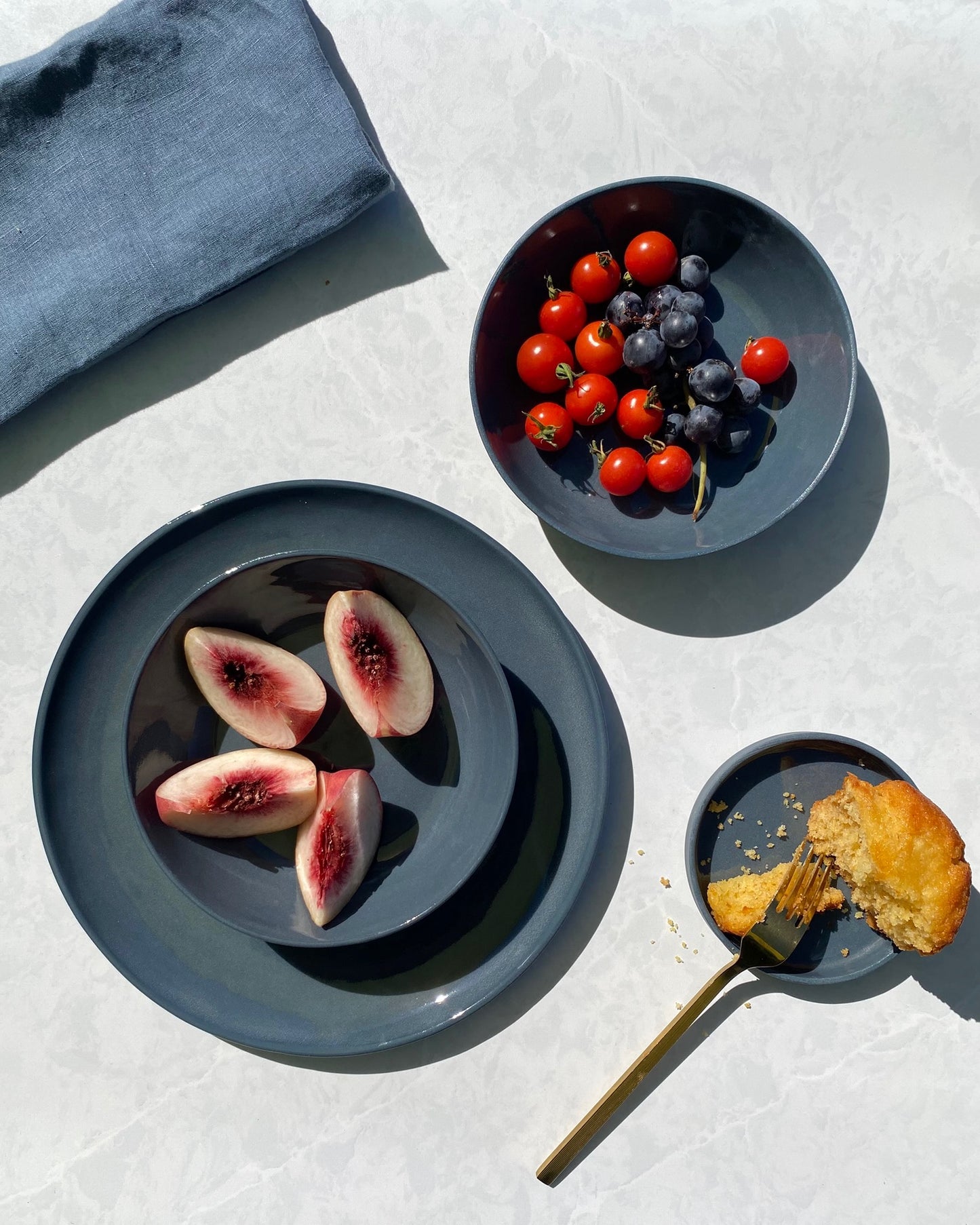 SNACK BOWL IN DENIM