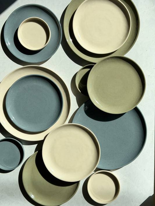 DESSERT PLATE IN SLATE