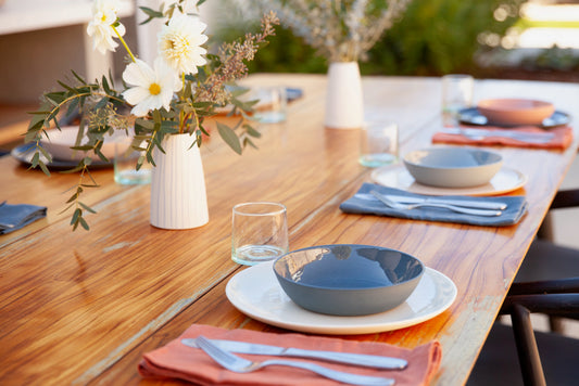 DINNER PLATE IN MILK