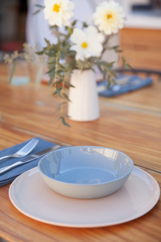 DINNER PLATE IN PEACH