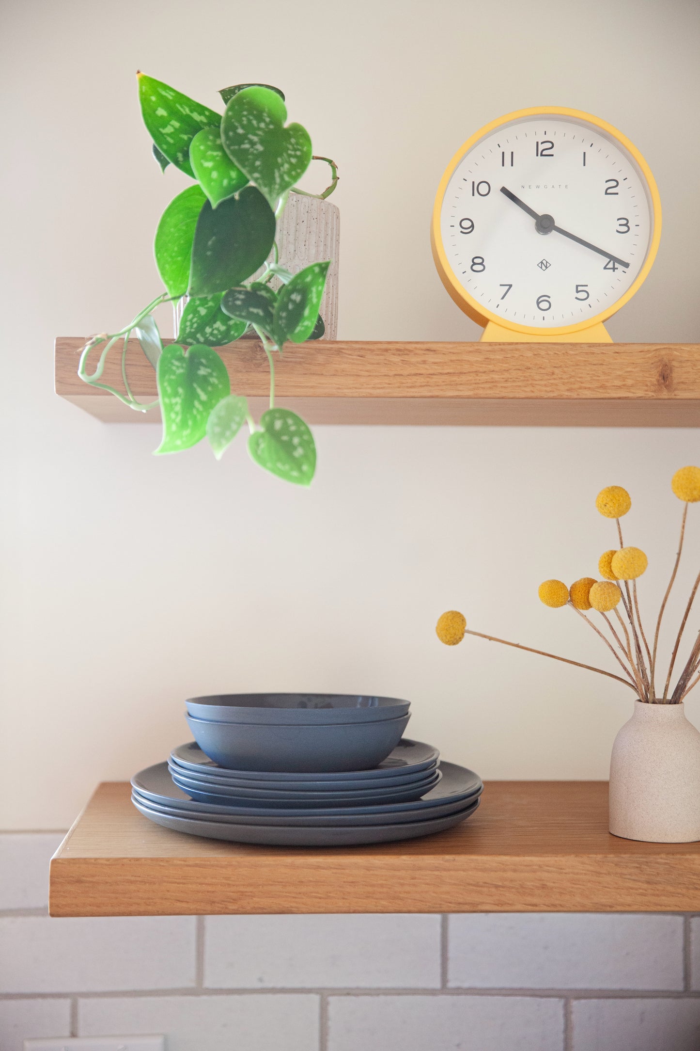 DINNER PLATE IN DENIM