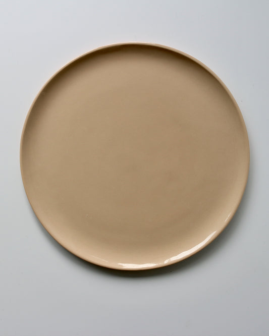 DINNER PLATE IN PEACH