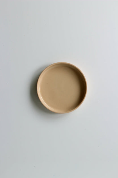 ROUND MINI TRAY IN PEACH