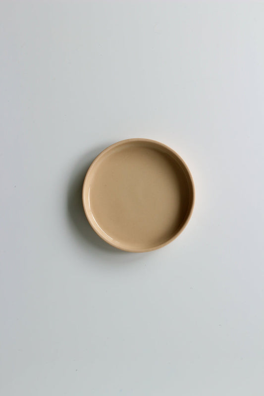 ROUND MINI TRAY IN PEACH