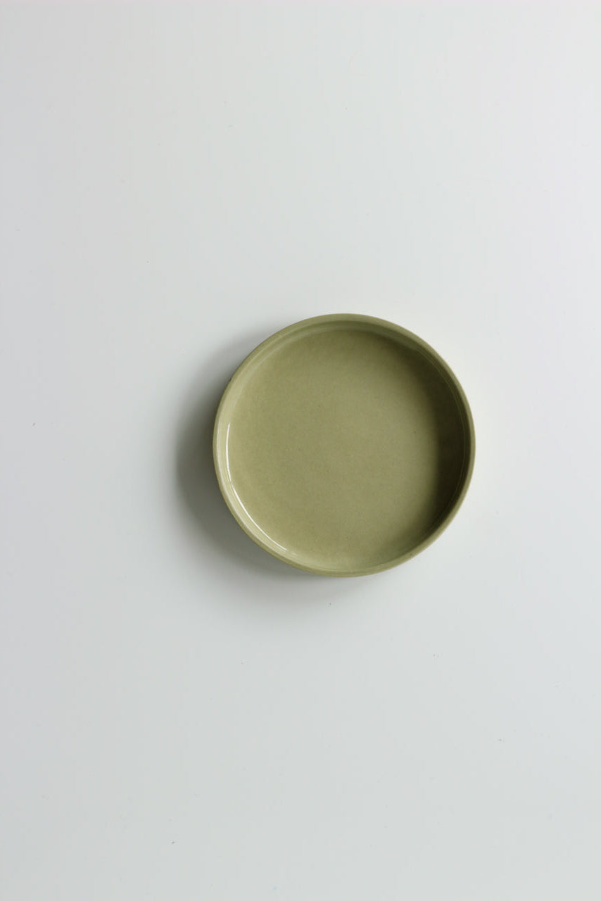ROUND MINI TRAY IN SAGE